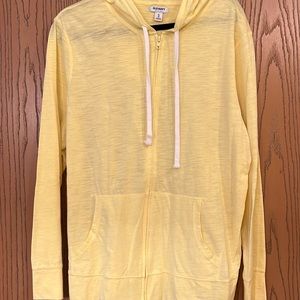 Full zip, light weight jacket